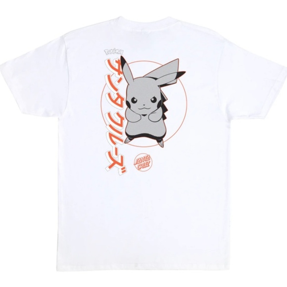 🔥 Santa Cruz X Pokémon Official Collab T-Shirt 🛹